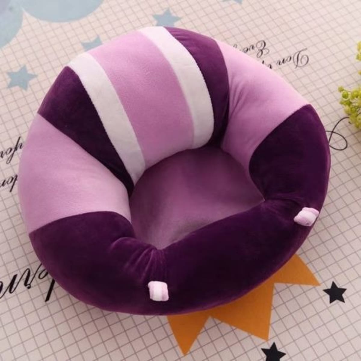 Baby Learning To Sit Support Cushion Seat Purple Konga Online