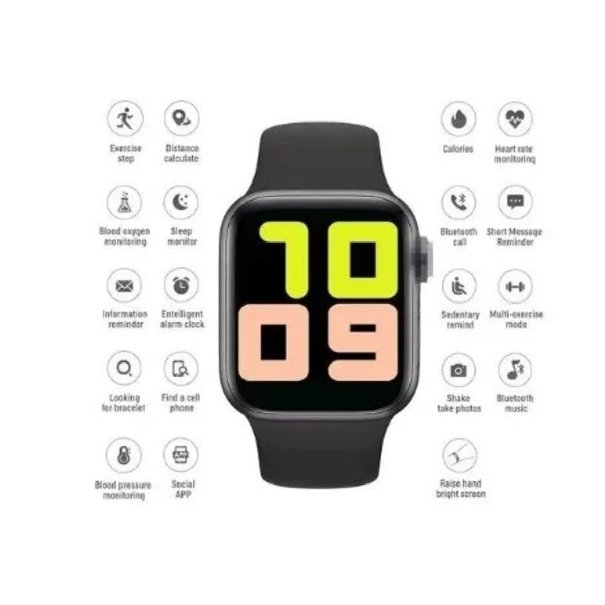 Mlk t500 smart watch 44mm deals