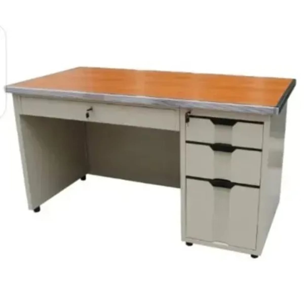 Metal office table online cheap