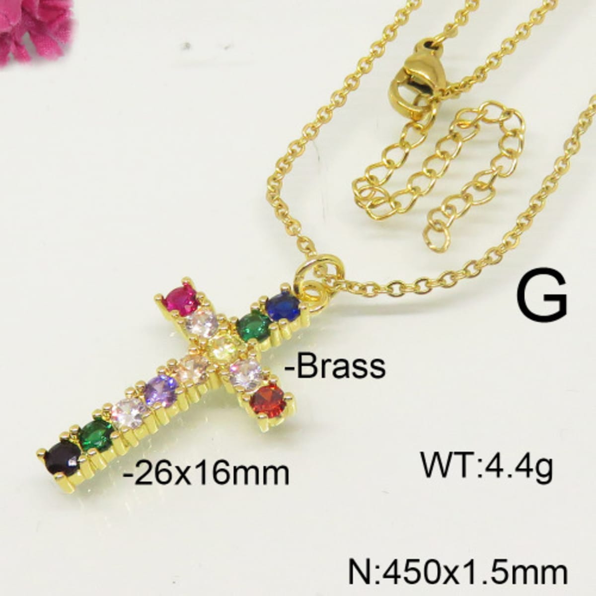 Fashion jewelry cross necklaces online