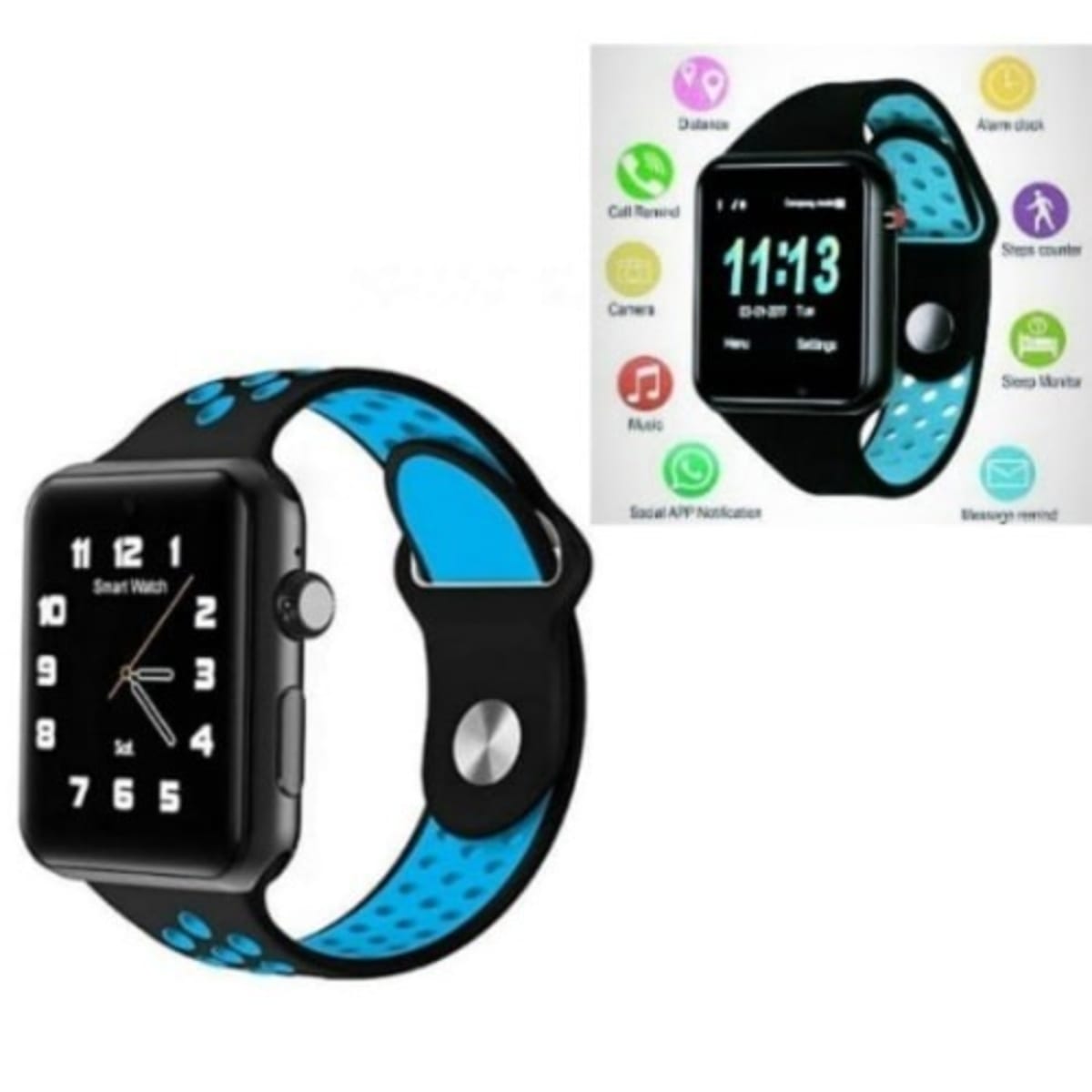 X6 smartwatch cheap bt notifier