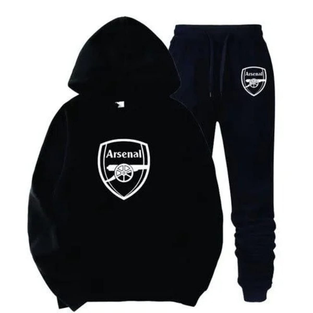 Hoodie And Joggers Arsenal Print Black Konga Online Shopping