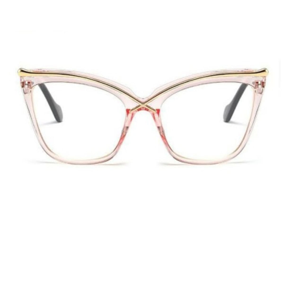 Cat eye clearance square glasses