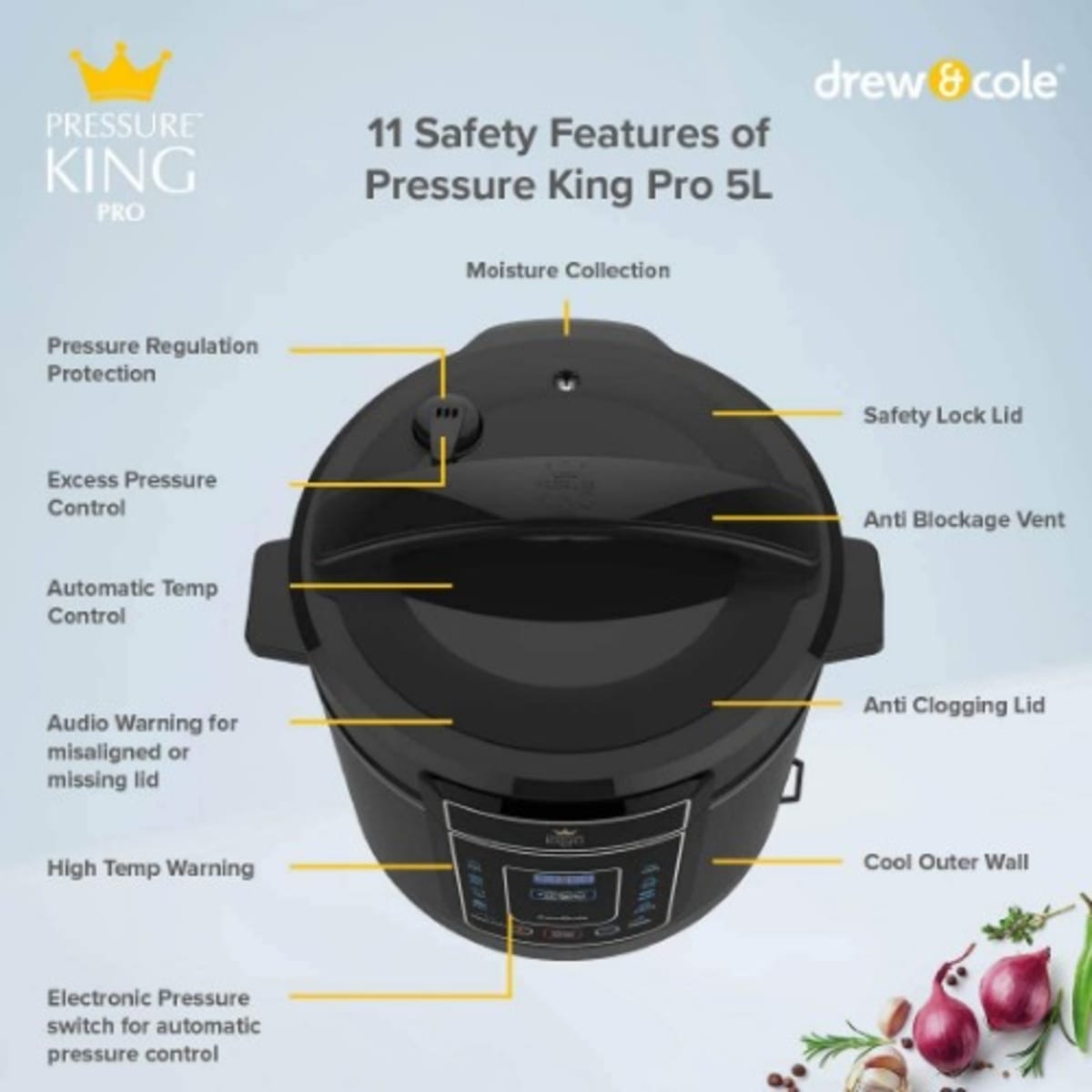 Drew and cole sales pressure king pro 5l