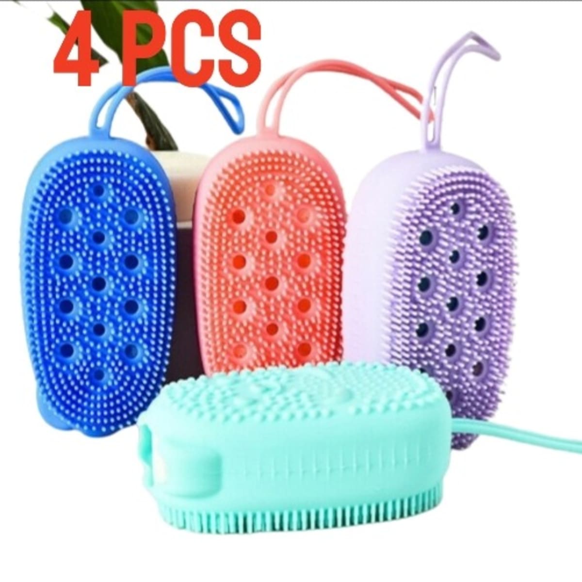 Silicone shop bathroom brush