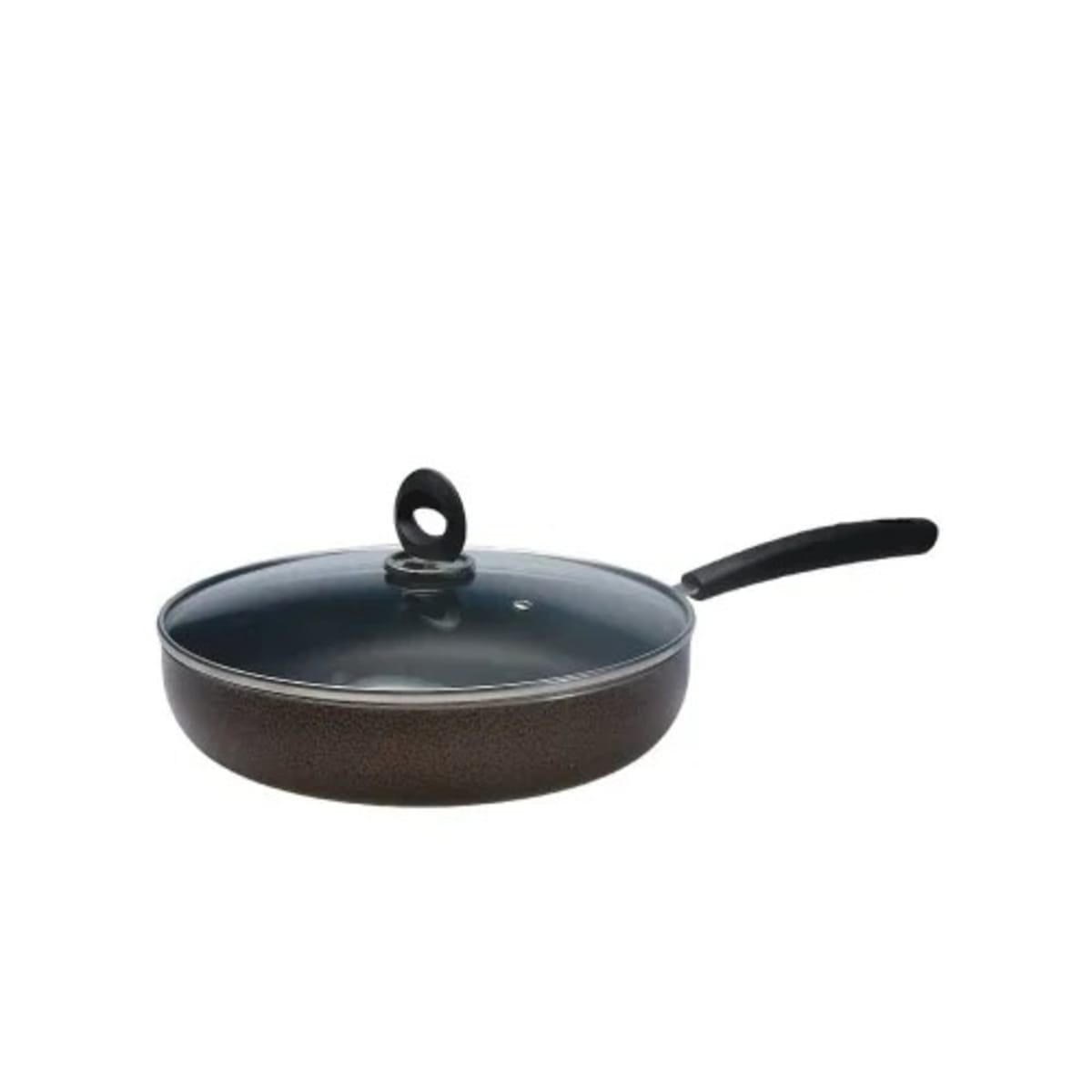 Picasso Non stick Frying Pan With Glass Lid Cover 20cm Konga