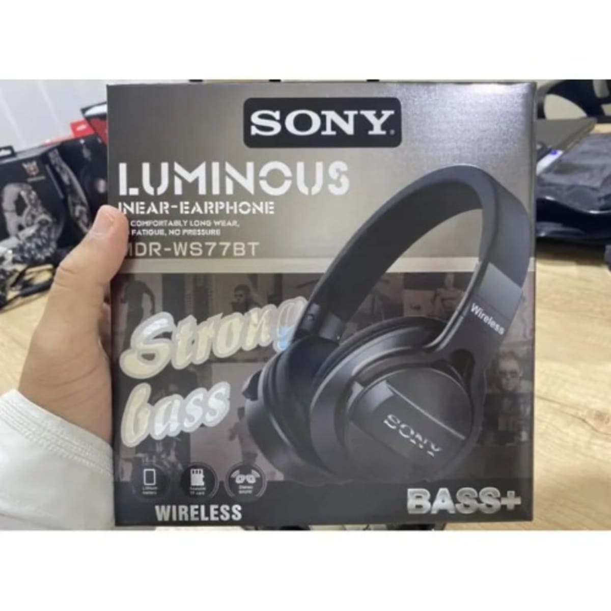 Sony Mdr ws77bt Luminous Wireless Headphone Konga Online Shopping