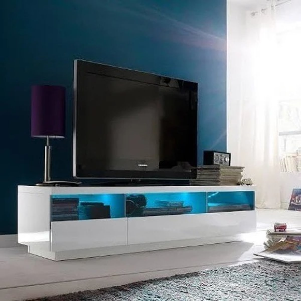 Led tv stand online top