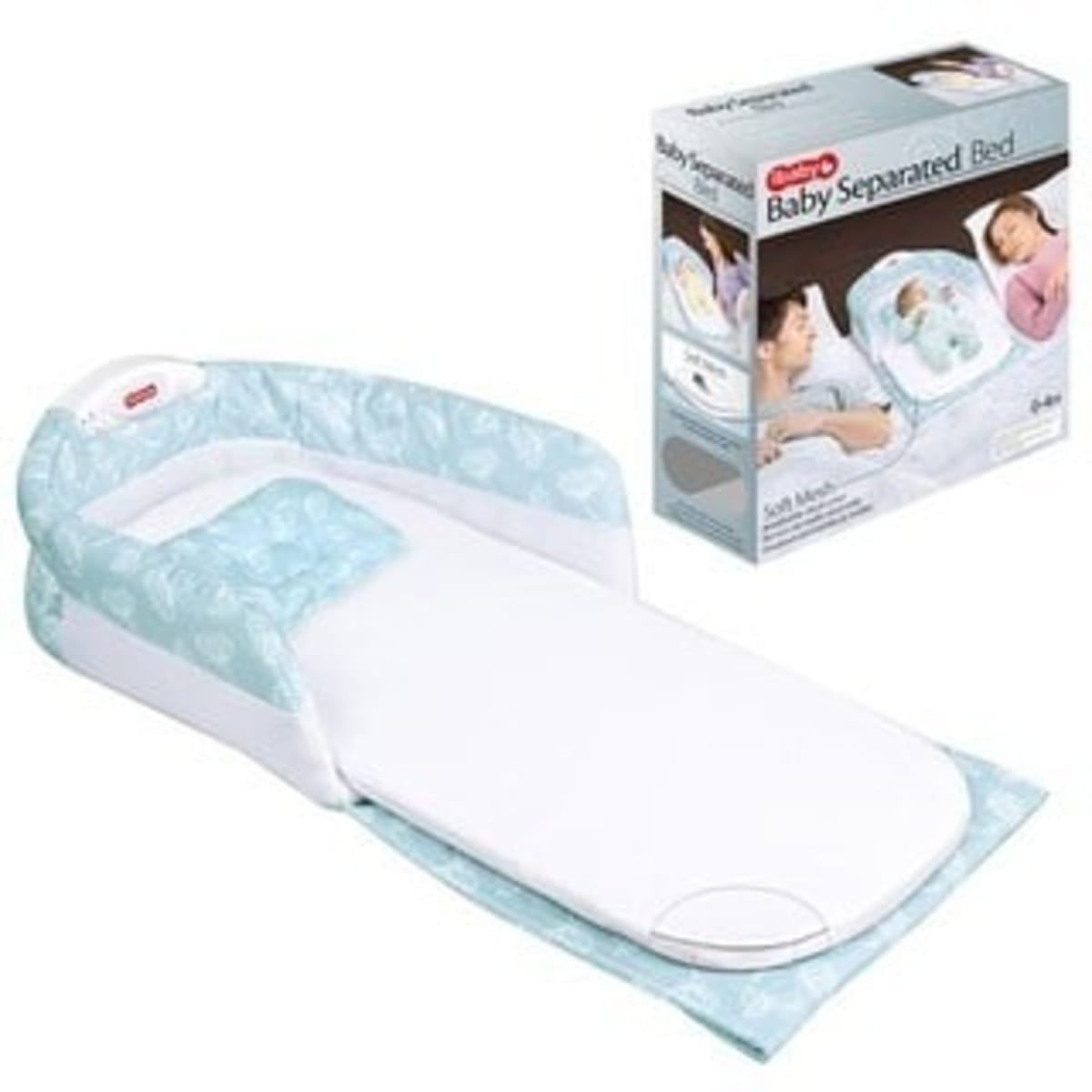 Portable baby hot sale separated bed