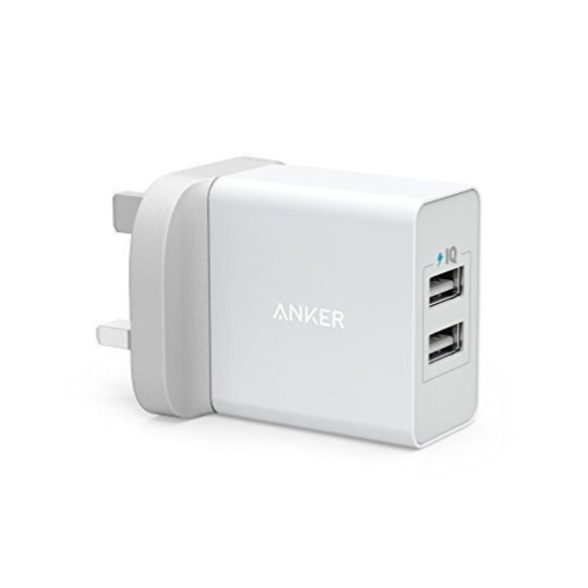 Anker 24w 2 Port Usb Wall Charger – White