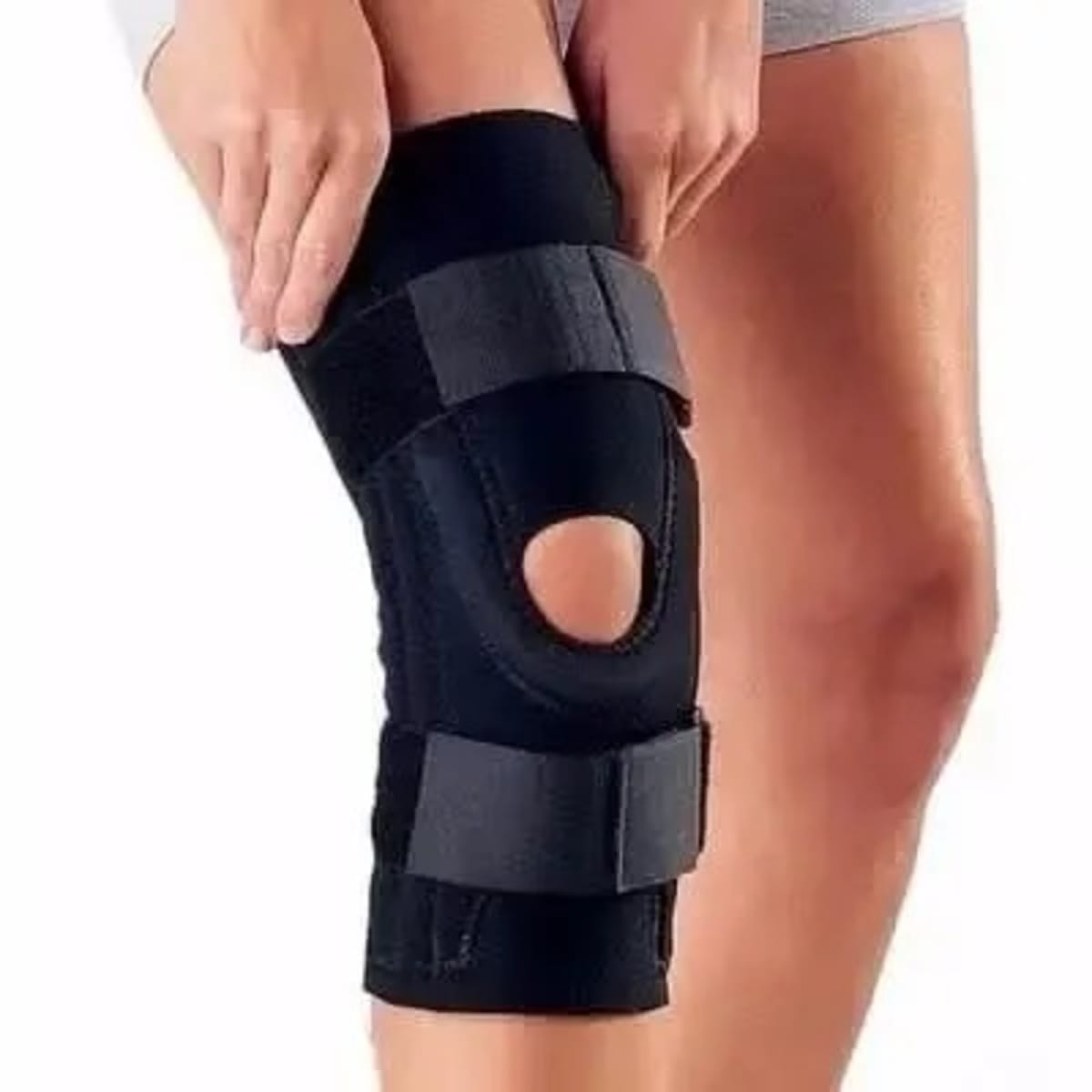 Breathable Adjustable Open Patella Knee Brace