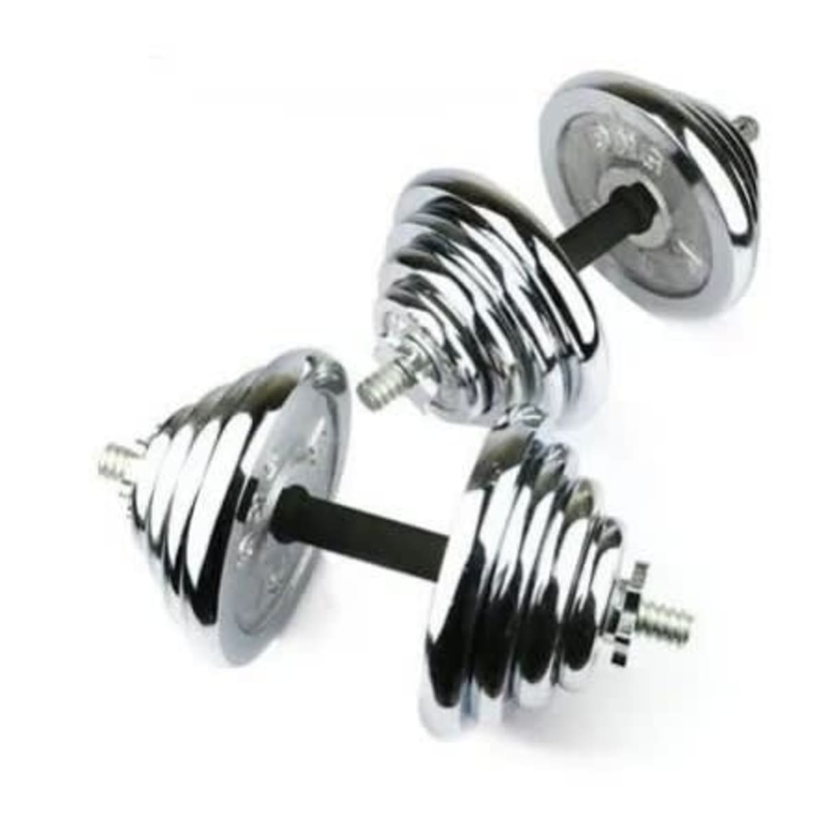 Titan chrome adjustable dumbbells deals
