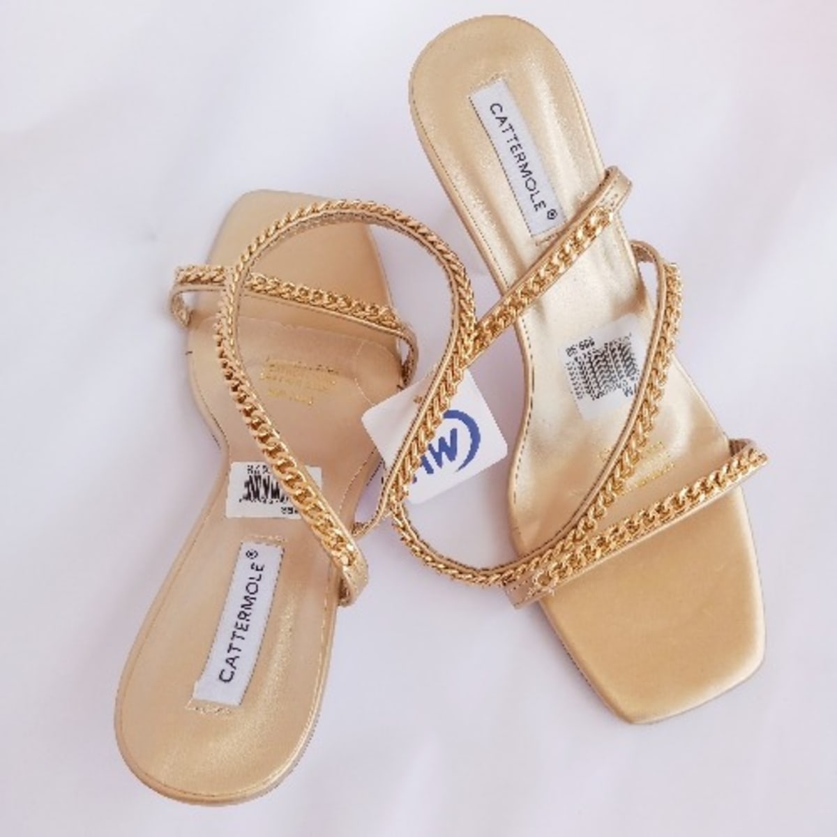 Nice gold clearance sandals