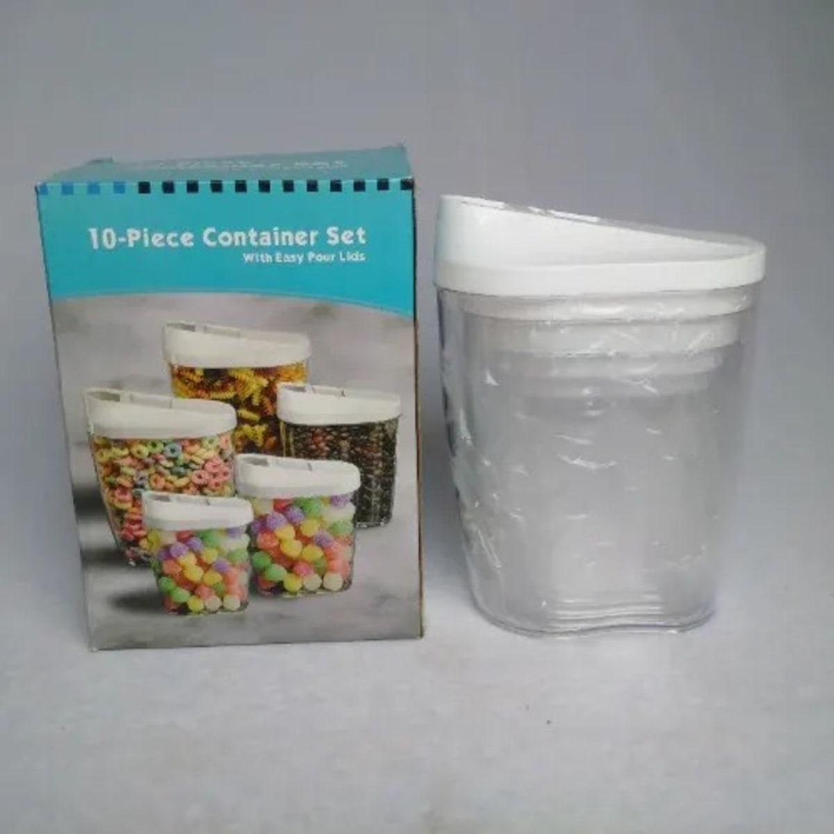 Store and Pour Storage Containers 5 Piece Set