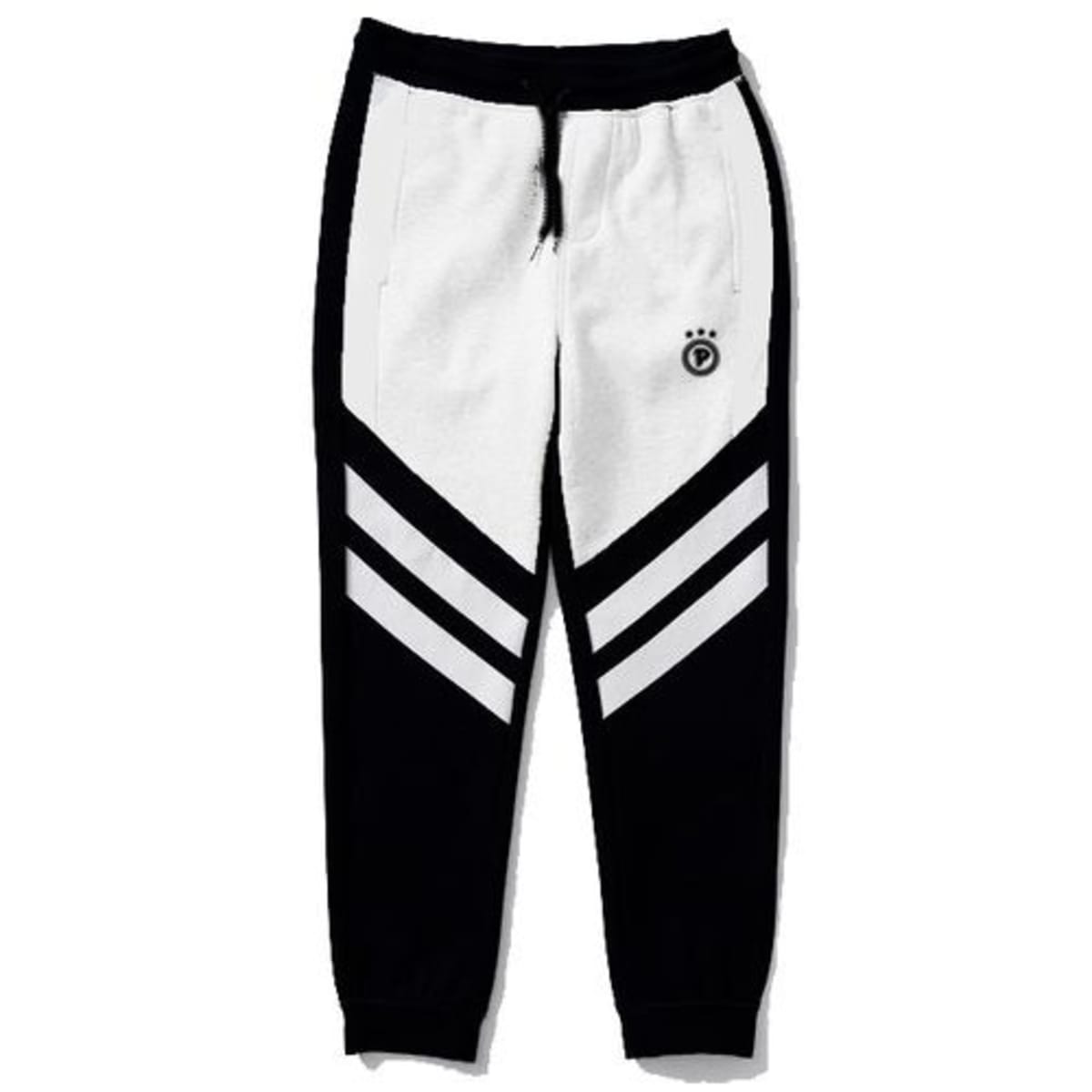 Black and white joggers deals