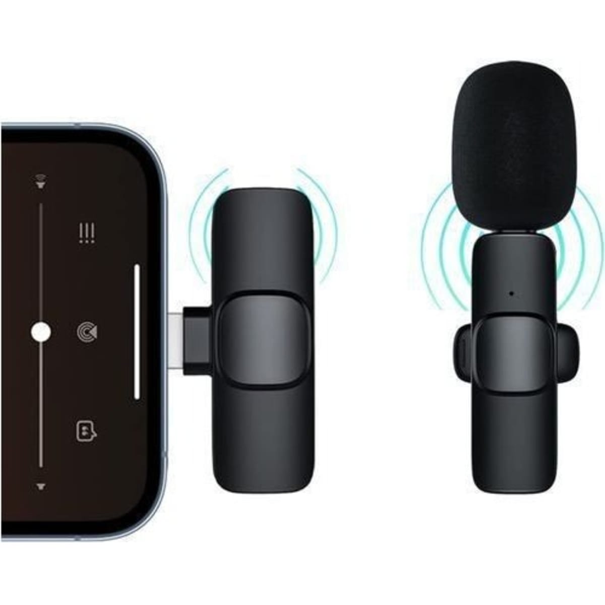 K8 Wireless Bluetooth Microphone For Android - Type C - Black