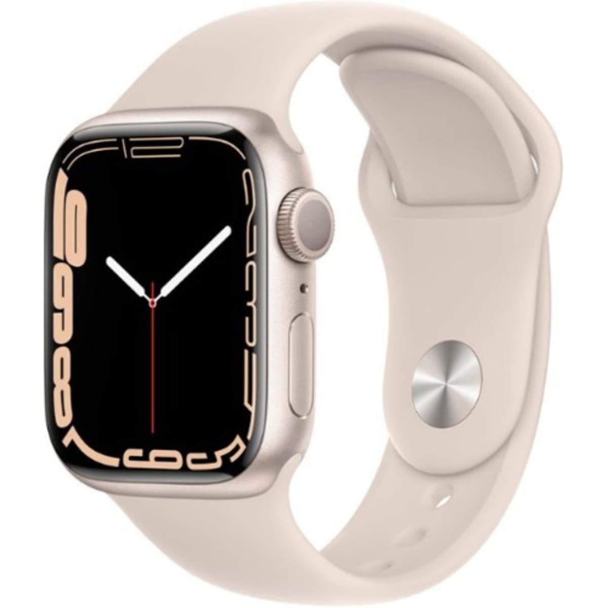 Apple Watch Series 7 GPS 45mm Starlight Aluminum Case with