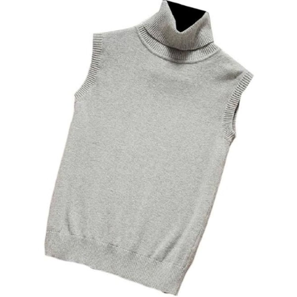 Armless turtleneck cheap