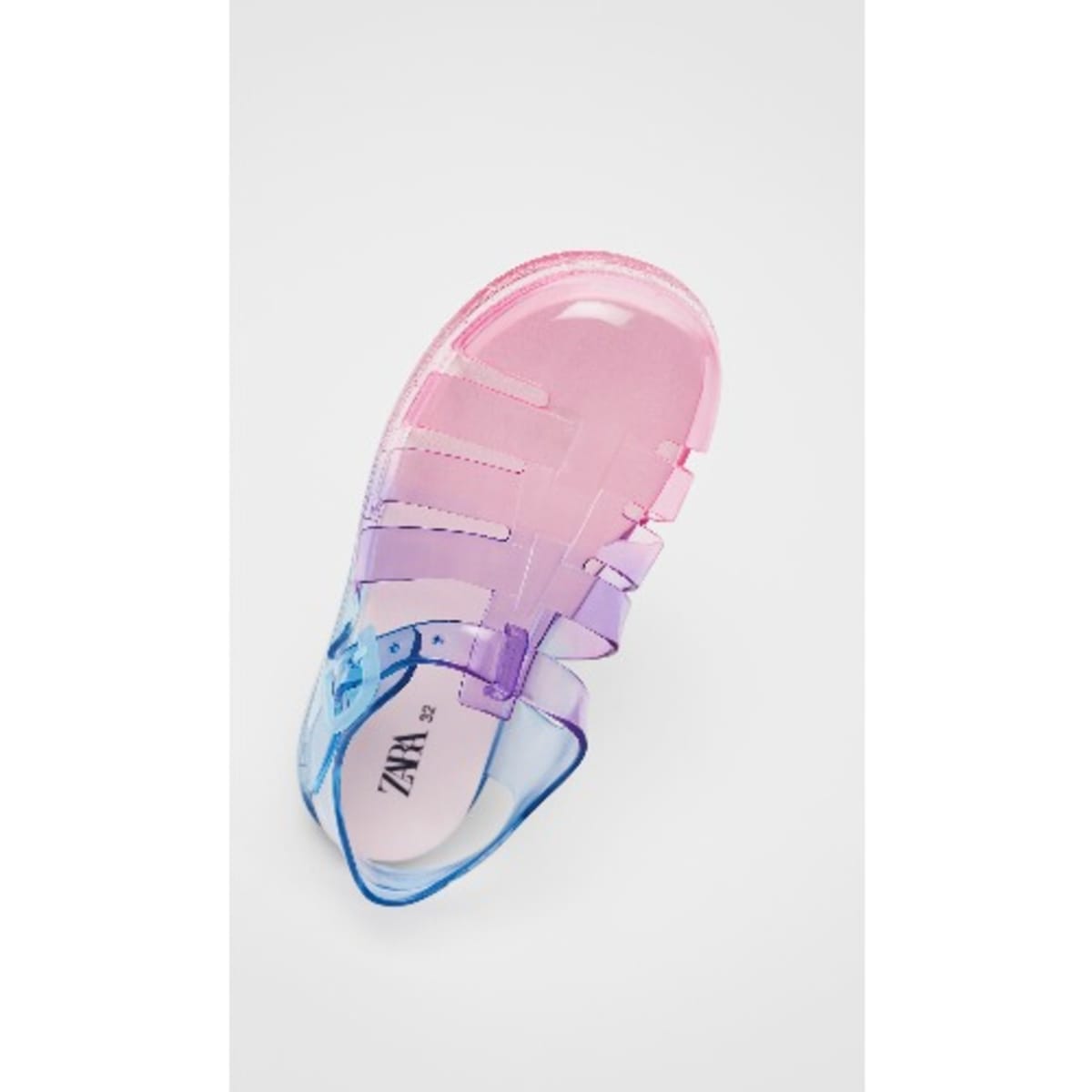 Zara cheap jelly shoes