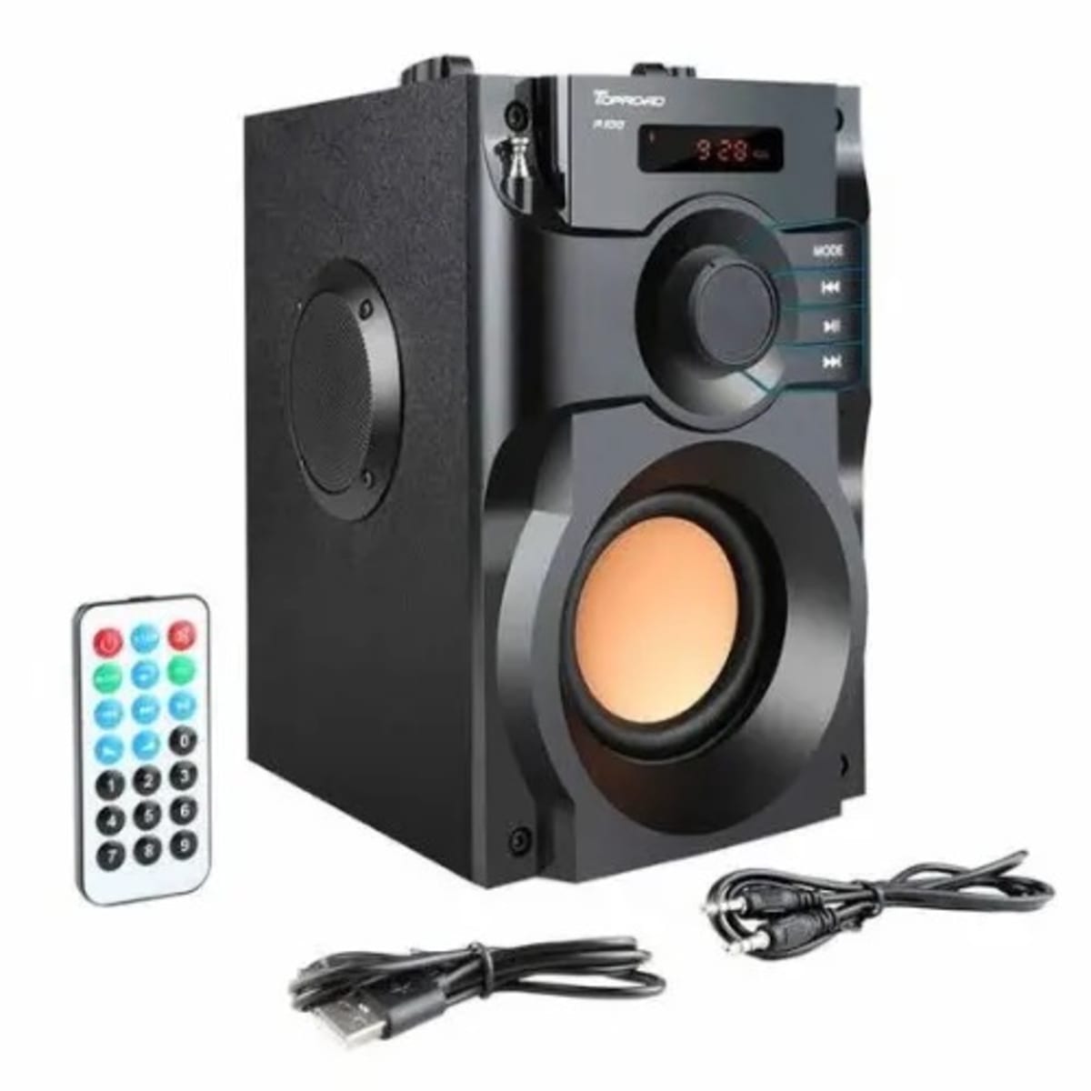 Rechargeable subwoofer outlet