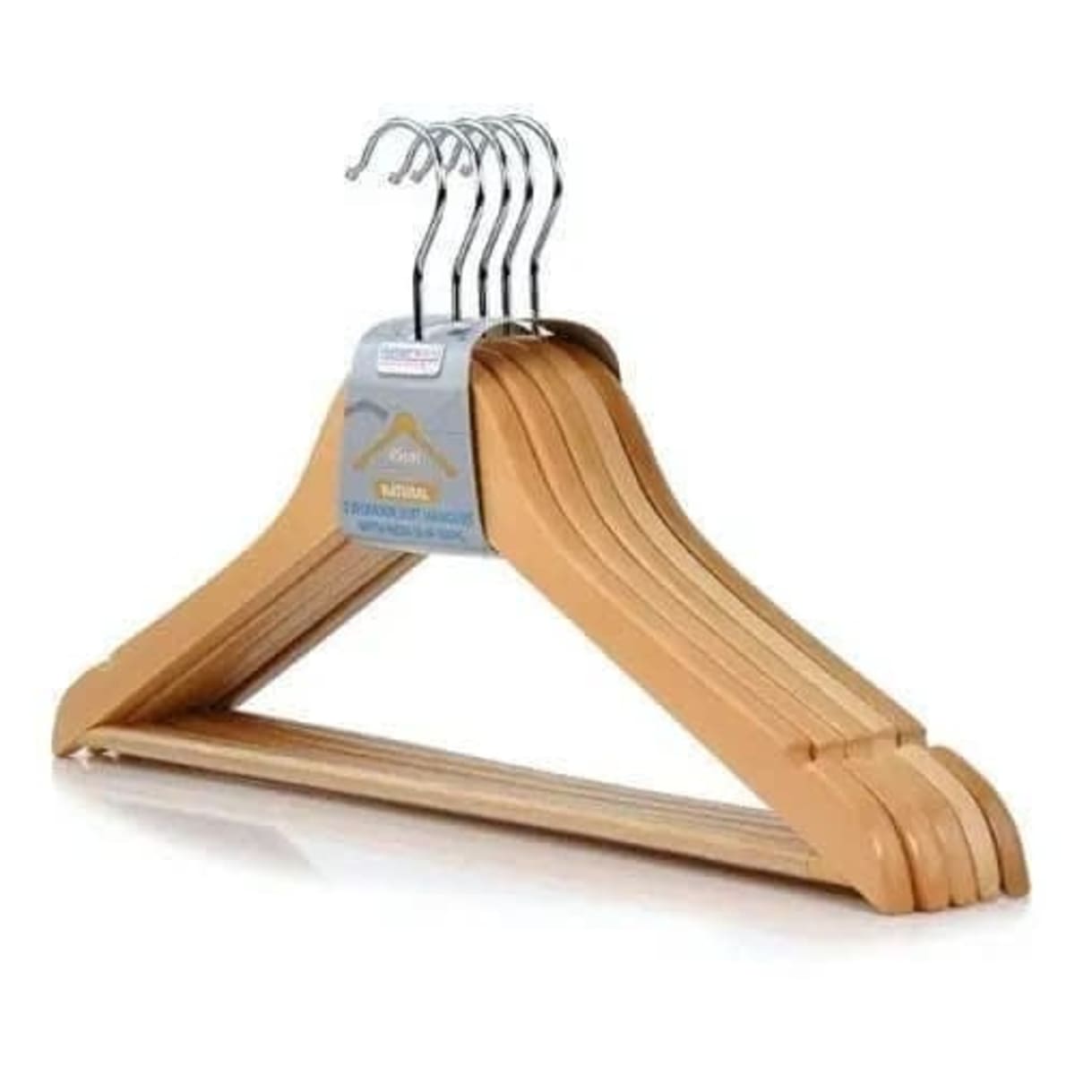 Wooden Hangers - 10 Pieces