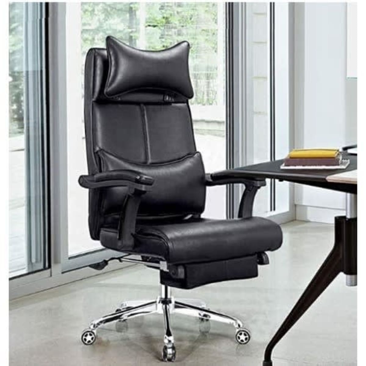 Reclining executive office chair best sale