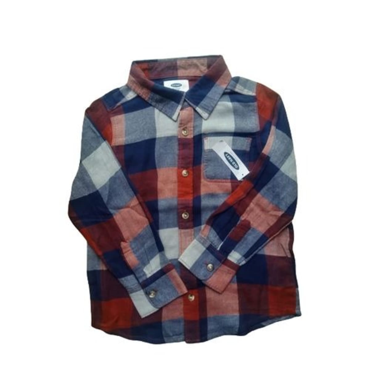 Old Navy Boys Plaid Flannel Pocket Shirt For Toddler Boys Konga
