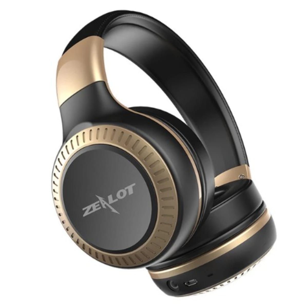 Bluetooth Headset Wireless With Hd Sound Bass Stereo Gold