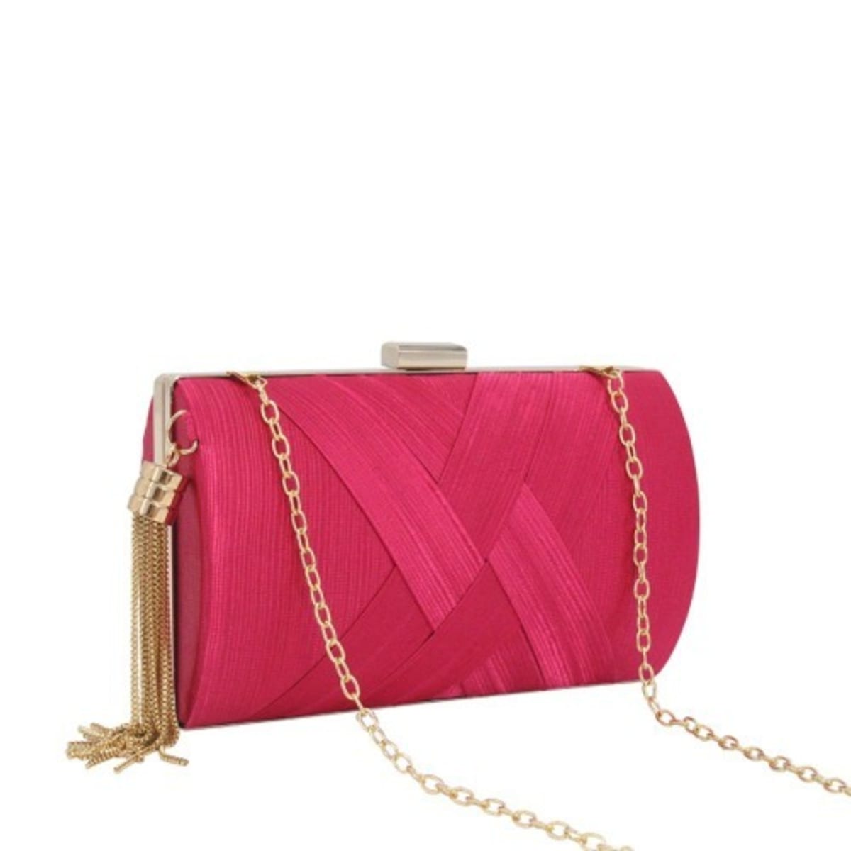 Wine online red clutch