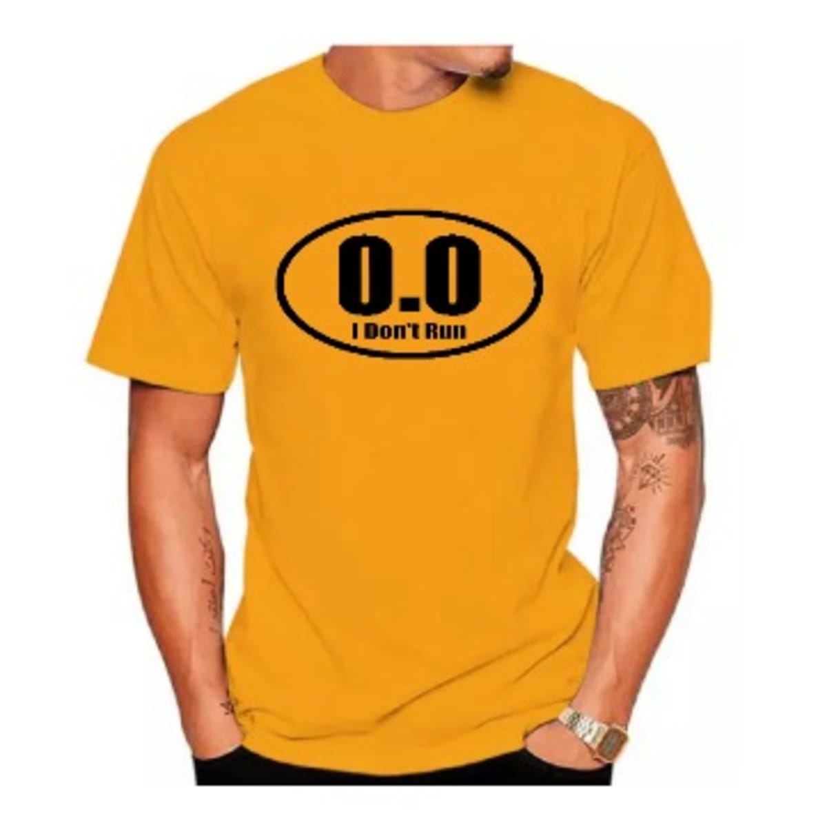 Score Board Print T Shirts Yellow Konga Online Shopping