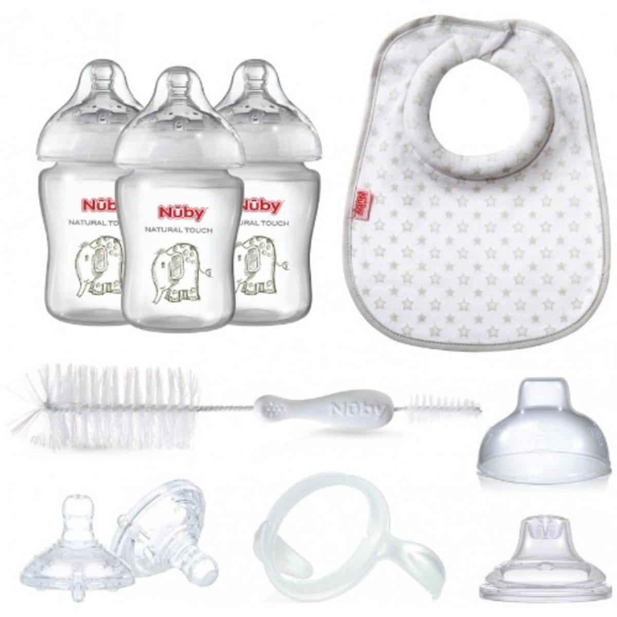 Nuby natural touch newborn starter set 2025