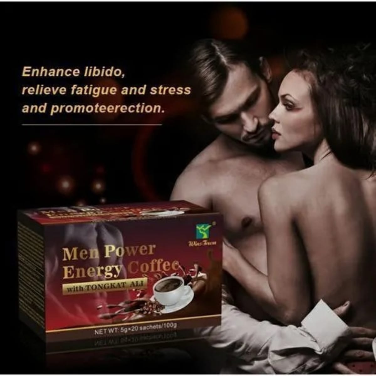 Men Power Energy Coffee - 20 Sachets - 100g | Konga Online Shopping