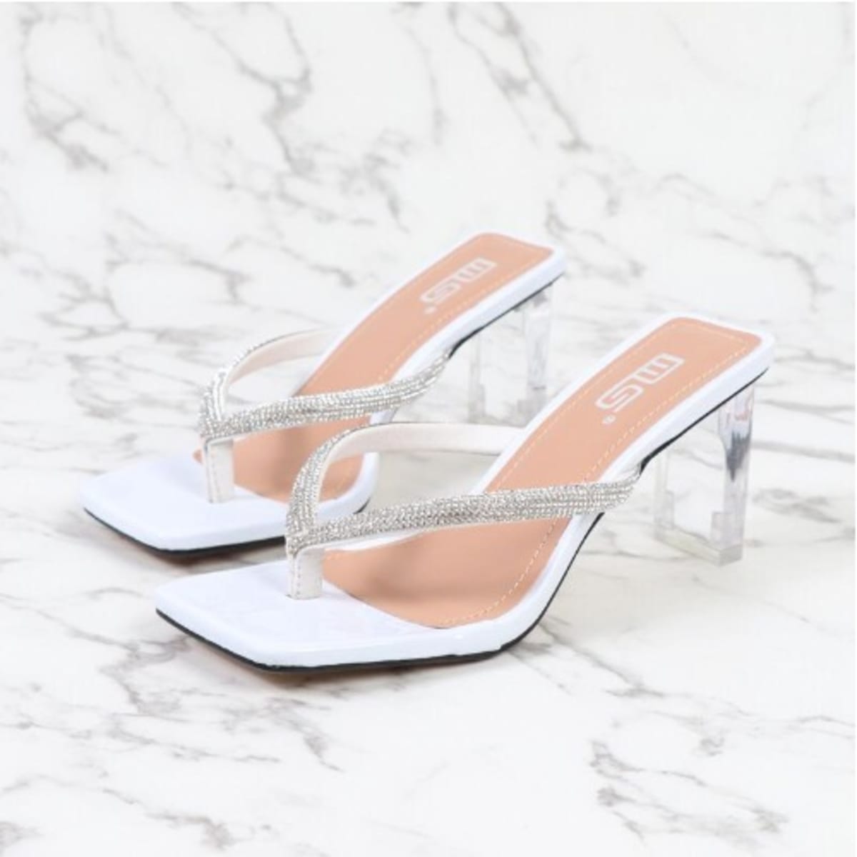 Ladies white slippers on sale