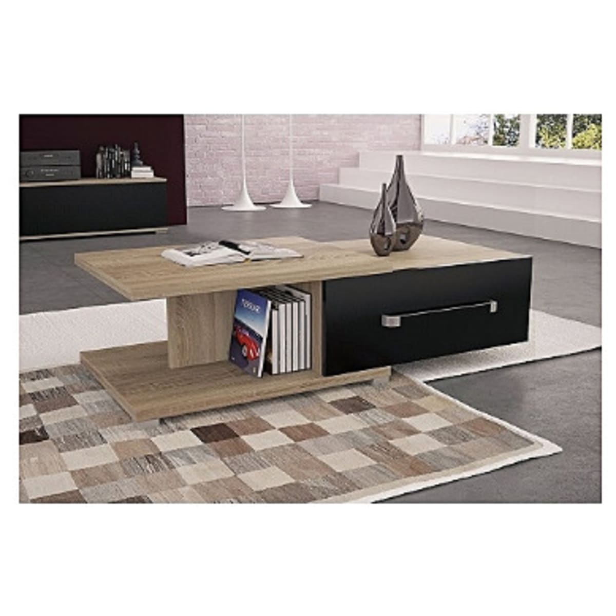 Argos coffee shop table with storage