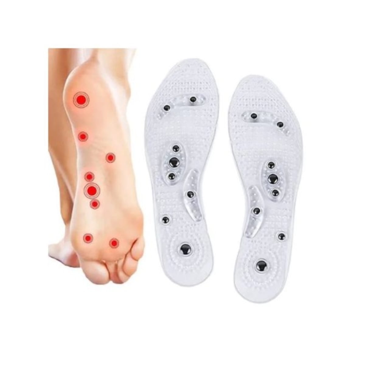 Reflexology insoles discount for back pain