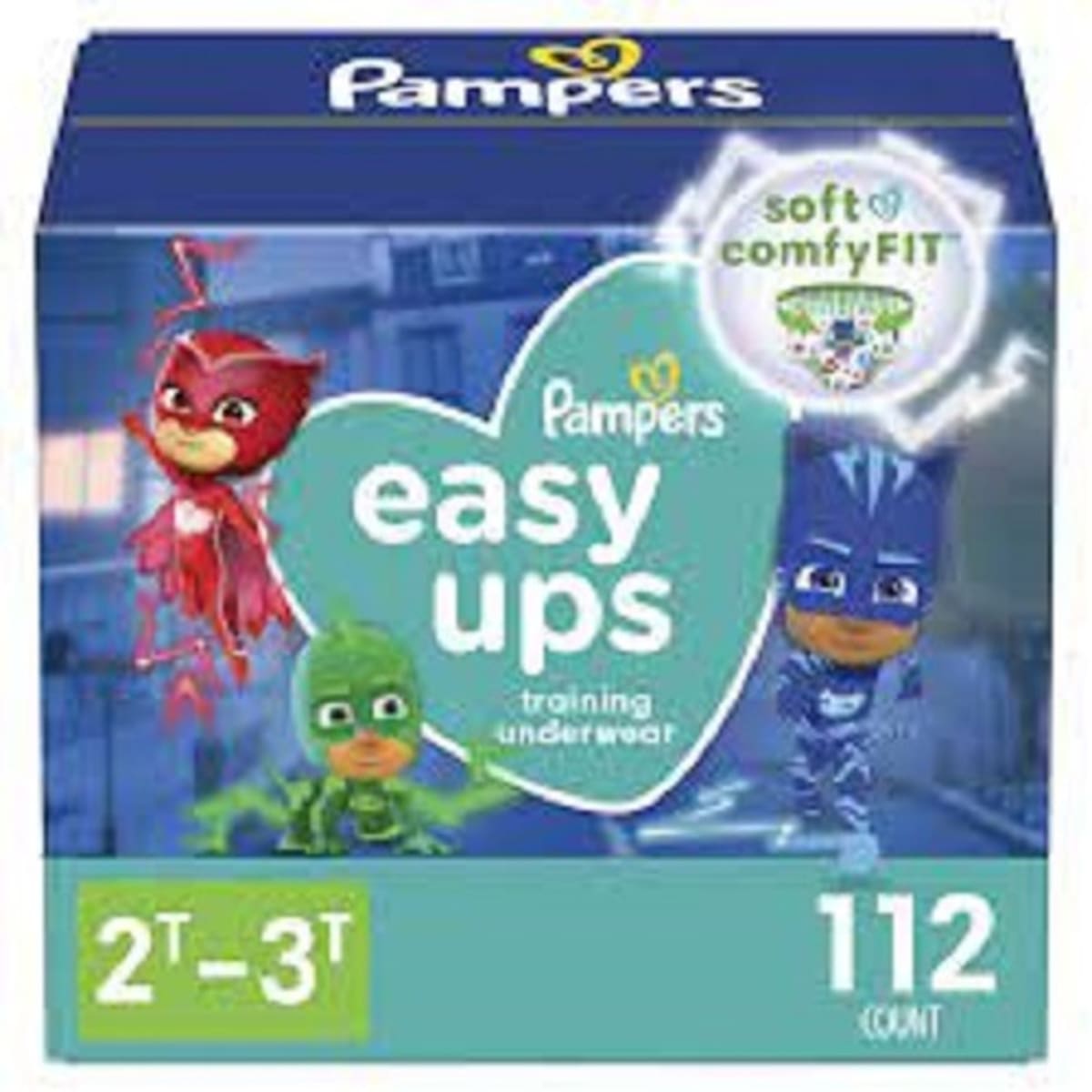 Pampers Easy Ups Diapers Training Pants For Boys Size 4 2t 3t