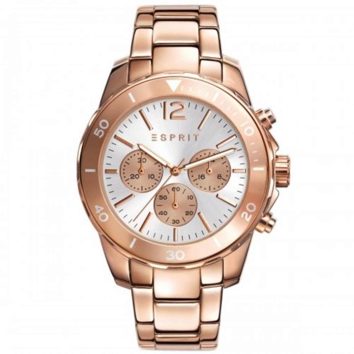 Rose gold on sale chronograph watch women's