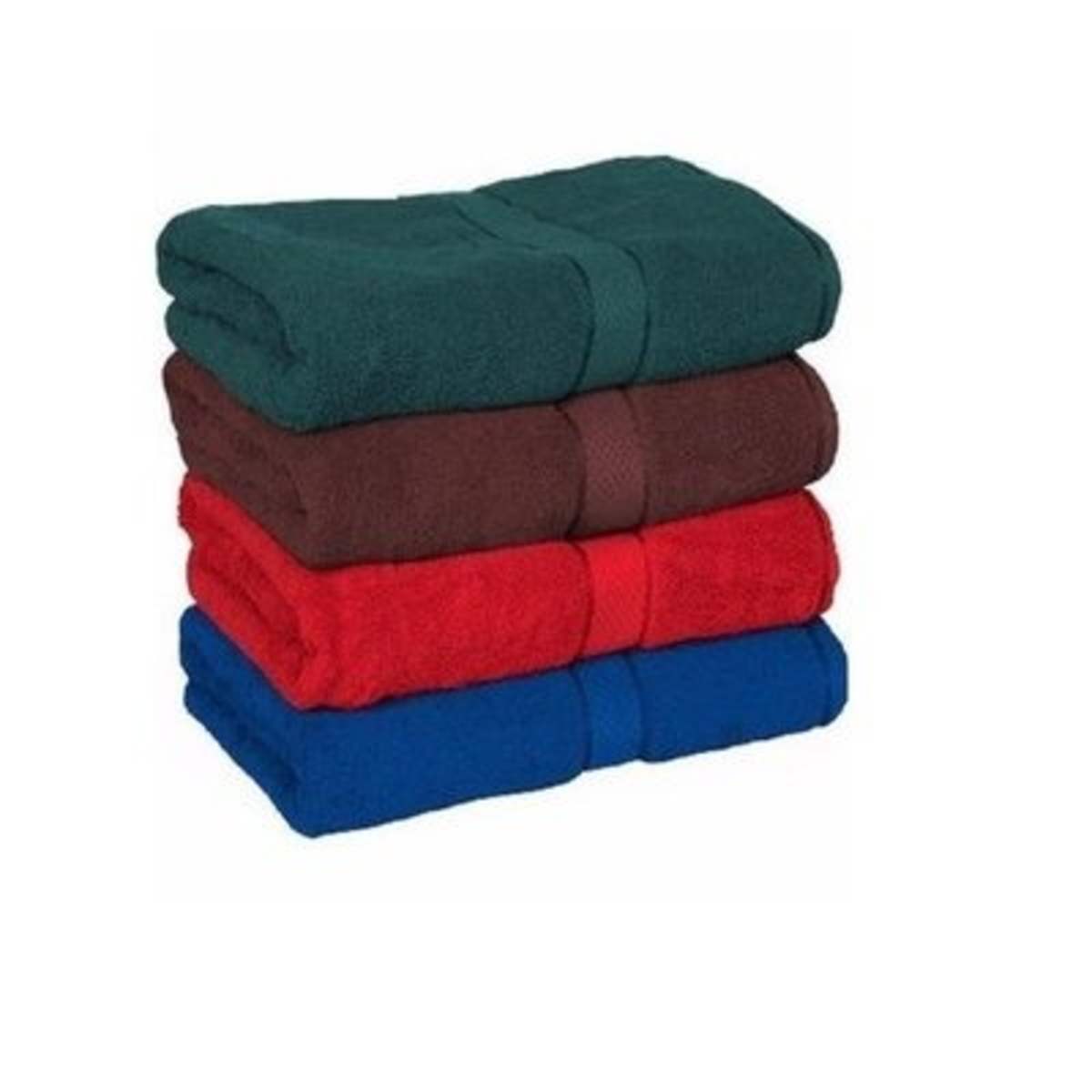 Home Basics Large Bathroom Towels Pack of 4 Konga Online Shopping