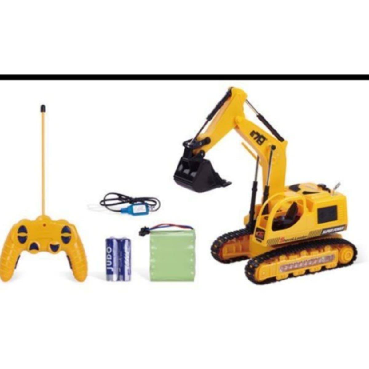 Toy digger remote control top
