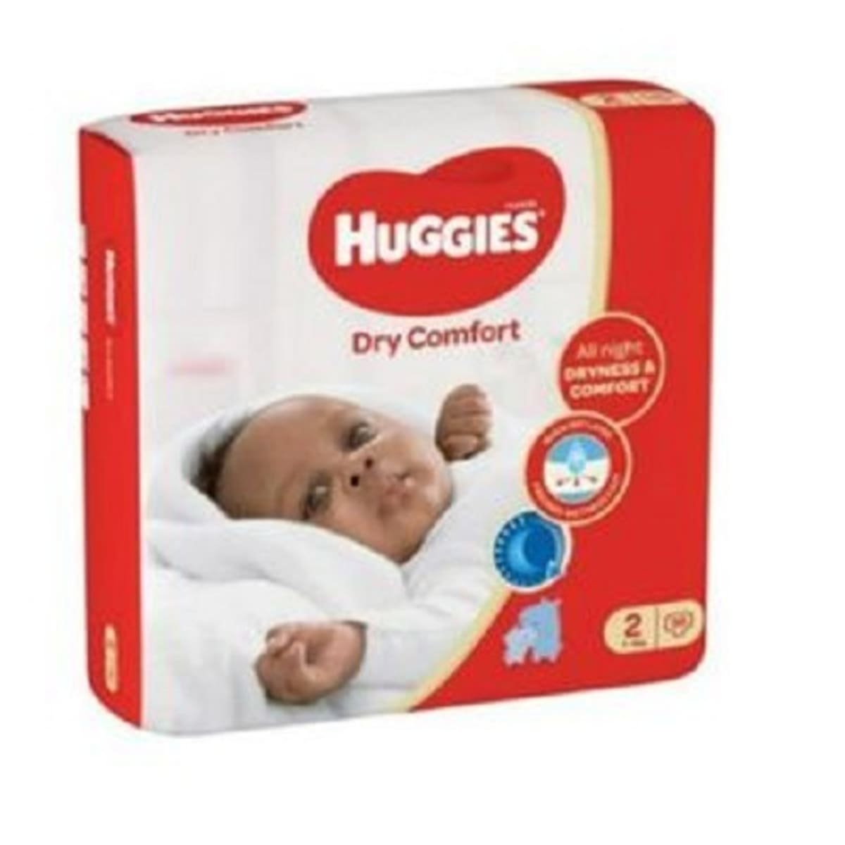 Huggies Dry Comfort Diaper Size 2 2x96pcs Konga Online Shopping