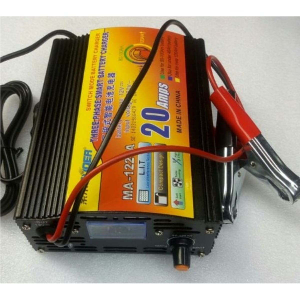 Suoer 20A 12V Intelligent Battery Charger (MA-1220A)