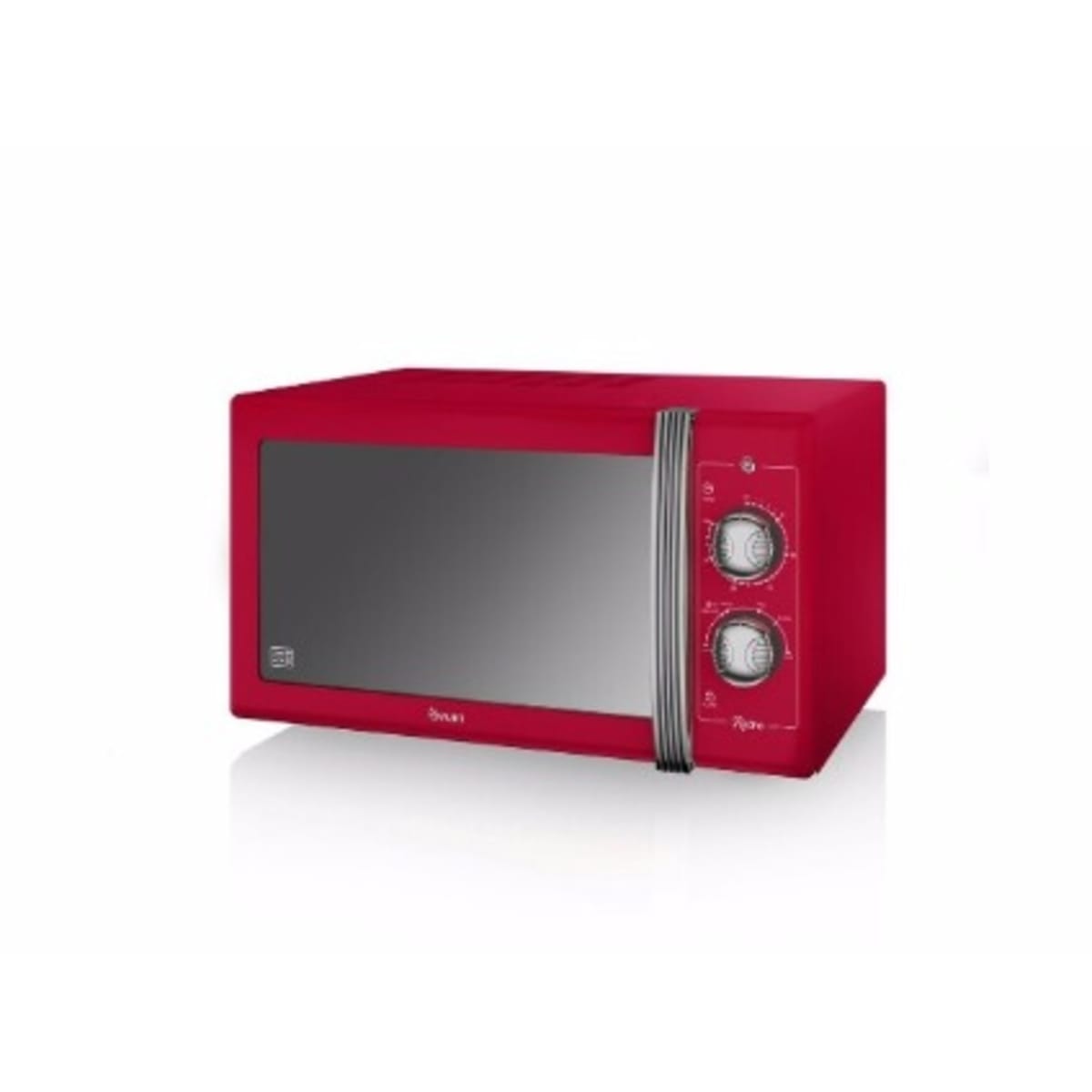 Swan retro deals 25l digital microwave