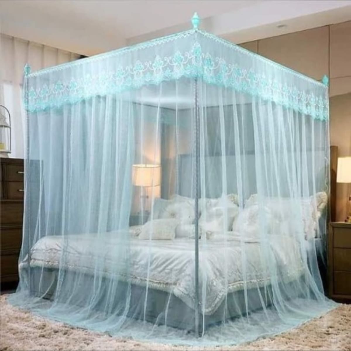 Royal Canopy Mosquito Net- 6Ft By 7Ft