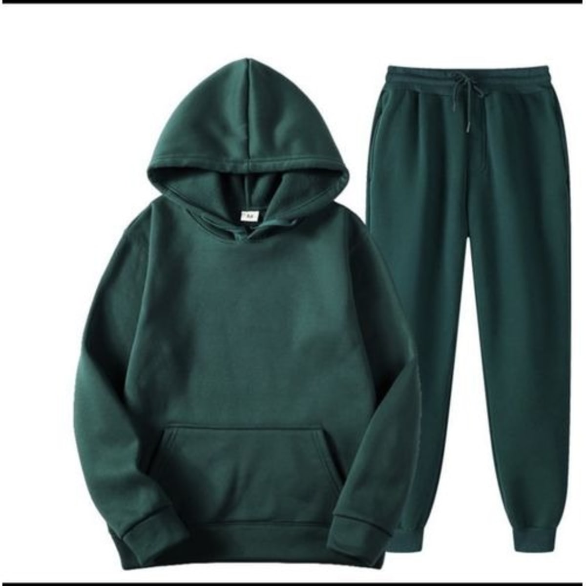 Plain best sale jogger set