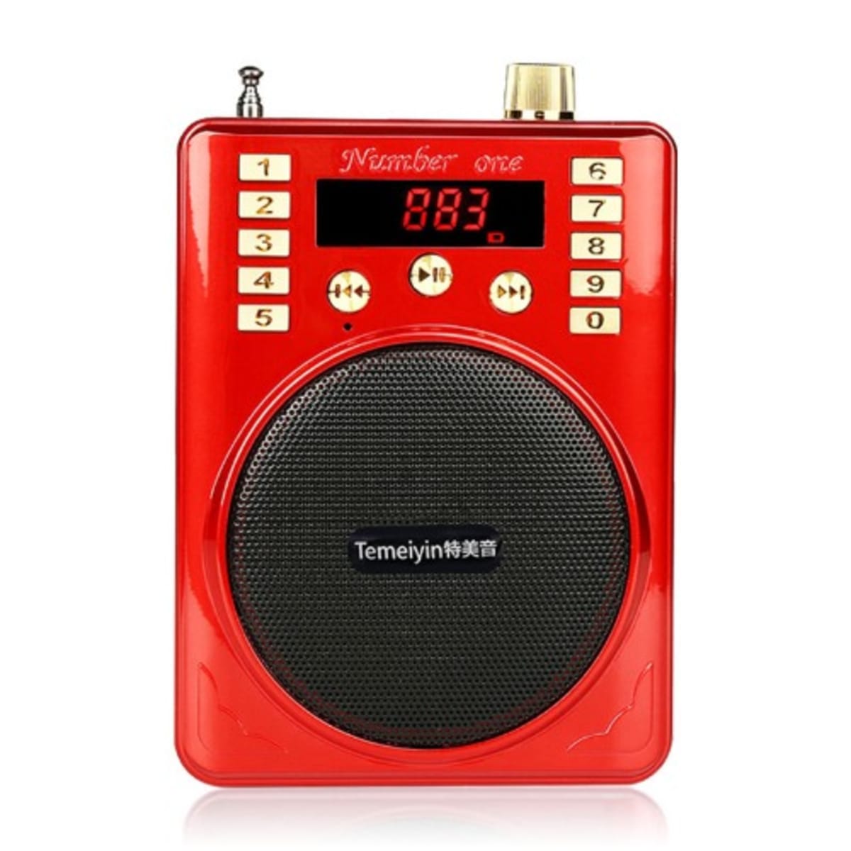 Rechargeable World Band Bluetooth Radio With Usb-tf