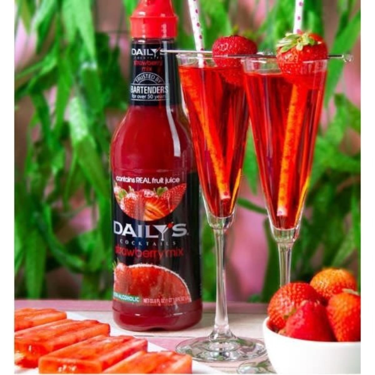 DAILY S Cocktail Strawberry Mix 1litre 1pcs Konga Online Shopping