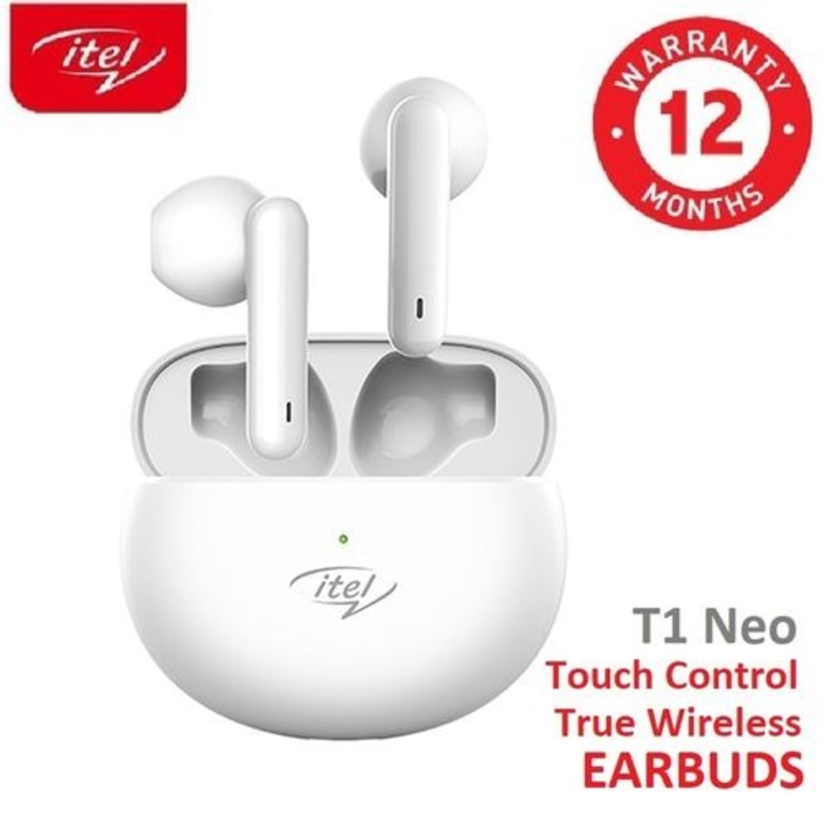 Itel T1 Neo True Wireless Stereo Earbuds With Touch Controls