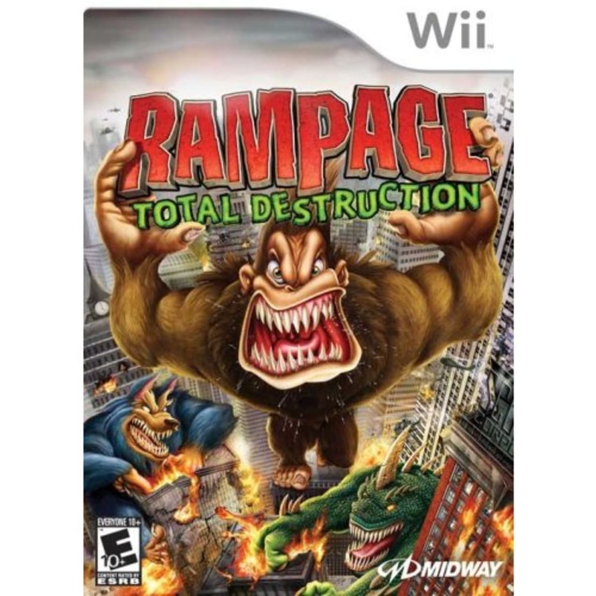 Nintendo Wii Rampage Total Destruction Nintendo Wii pal