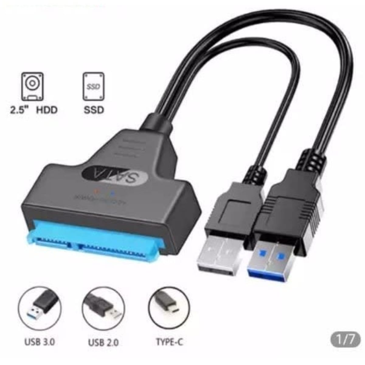 Usb Cable Sata 3 To Usb 3.0 Adapter Computer Cables Connectors | Konga  Online Shopping