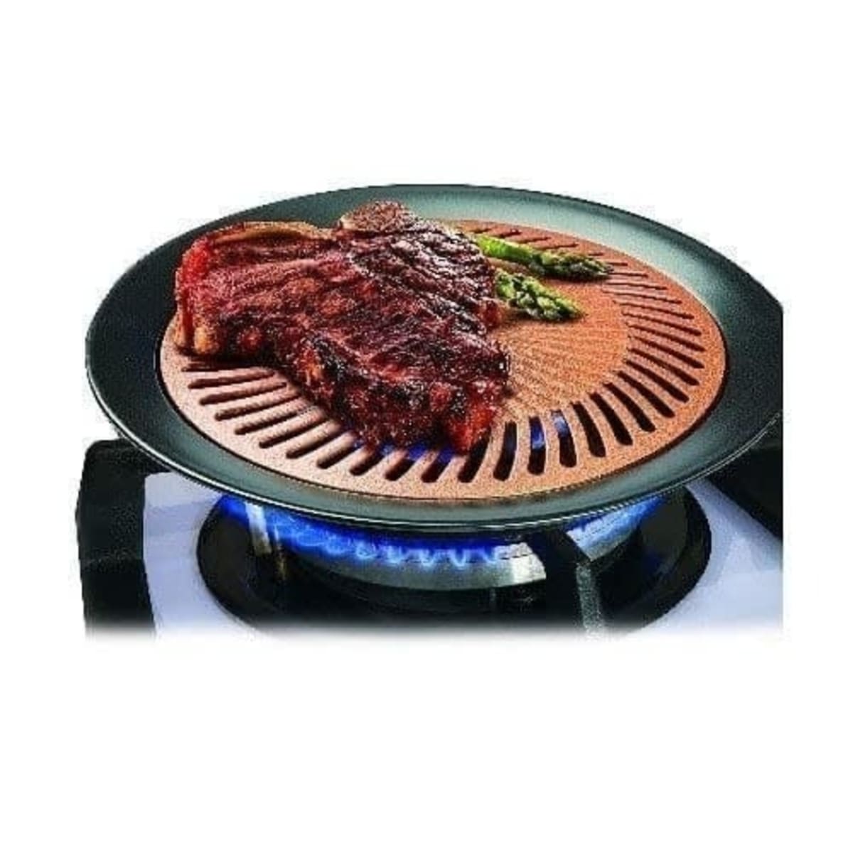 Premium Indoor Stove Top Smokeless Bb Grill Kitchen Barbecue
